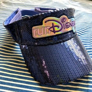 runDisney Sequin Sport Visor